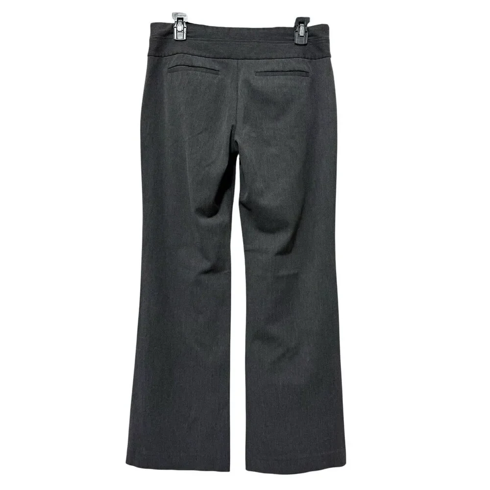 Express Editor Dress Pants Womens Size 6R Gray Work Trousers - Picture 2 of 9